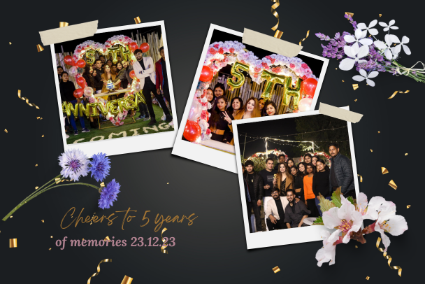 Celebrating 5 years of success