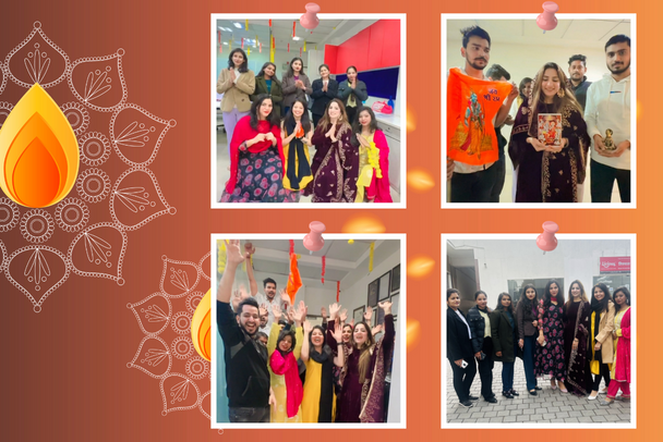 welcoming of Prabhu Shree Ram